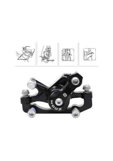 Suntek Disk Fren Kaliper Hafif E-scooter Sol/sağ Yan Kelepçe Ön