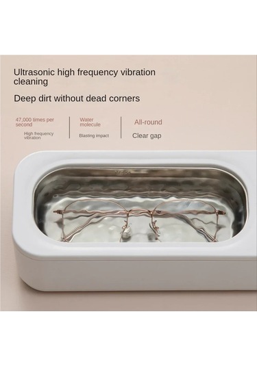 Jialan Zamanlayıcılı Ultrasonik Takı Temizleyici, Gözlük