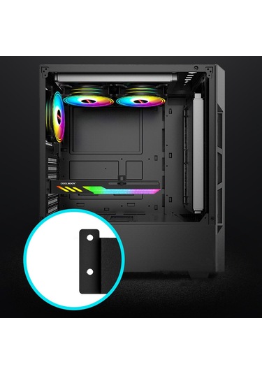 Suntek Gpu Destek Tutacağı 5v Kayar Ayar Alüminyum Siyah