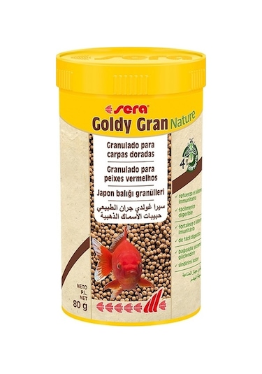 Sera Goldy Gran Nature Japon Balığı Yemi 250 ML