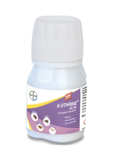Bayer K-othrine Sc 50 Kokusuz Haşere Öldürücü 50 ML