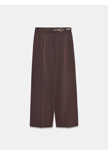 Dilvin 72662 Orta Bel Kemerli Pantolon-kahve