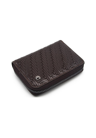 Cacharel Kahve Gladyatör Unisex Deri Cüzdan 24375g66 Kahverengi