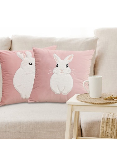 Küçük Taze Nakış,işlemeli Paskalya Elemanları, Oturma Odası Ve Yatak Odası İçin Yeni Yastıklar, Paskalya Dekorasyonu, Paskalya Yastık Kılıfları, 17,7 17,7 İnç, 1 Adet Diğer