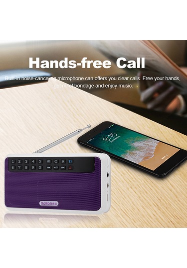 Geeroyoo Rolton E500 Bluetooth Hoparlör: Fm Radyo, Selfie Modu, Kayıt, El-içi Arama Ve Led Fener İle Oranj