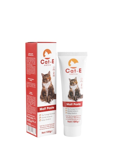 Amica Cat-e Malt Paste Tüy Yumağı Önlemeyi Destekleyen Malt Macunu