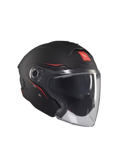 Mt Helmets Cosmo Sv Of515sv Solid A1 Mat Siyah Yazlık Motosiklet Kaskı Renkli