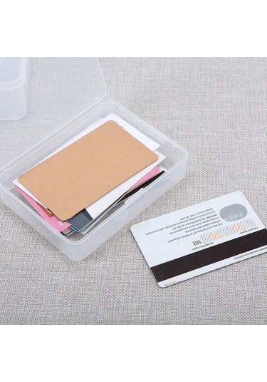 Yuntech01 Pp Malzeme Şeffaf Dikdörtgen Kapaklı Depolama Kutusu - Hafif, Dayanıklı Ve Toz Proof Parça Kutusu Diğer