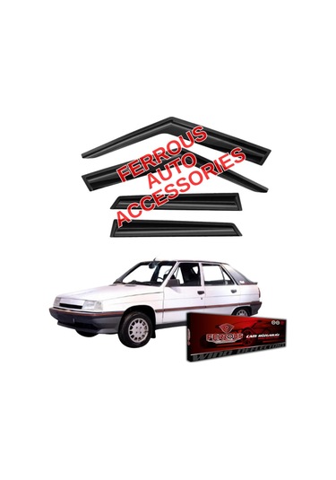 Renault 11 Flash Ferrous Cam Rüzgarlığı 4lü