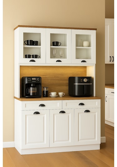 Barista Çok Amaçlı Dolap Kahve Köşesi Kiler Ardiye Mutfak