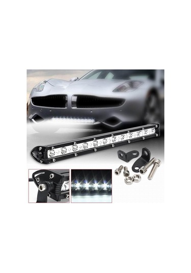 Dinosaurs 13 Inç 36 W Beyaz Led Spot Işık Bar Sürüş Çalışma Lambası Suv Atv Jeep Için