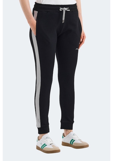 Slazenger Veva 2 Li Set Kadın Eşofman Altı Yeşil - Siyah