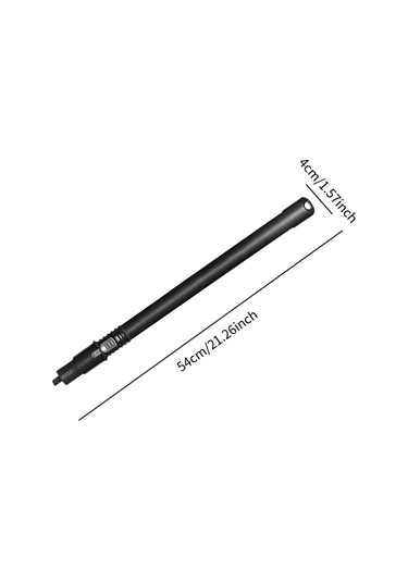 Homyl Buharlı Temizleyici Uzatma Çubuğu 2-kutuplu-gri