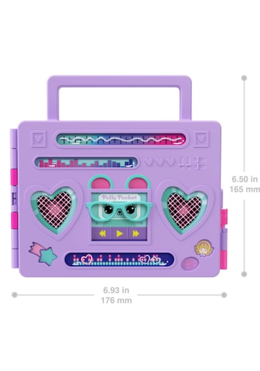 Polly Pocket Radyo Temalı Moda Eğlencesi Oyun Seti HRD65