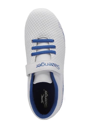 Slazenger CULTURAL Çocuk Halı Saha Beyaz / Saks Mavi Futbol Ayakkabısı