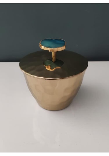 Lamedore Gold Küçük Kutu 13,5 13,5 13,5 Cm