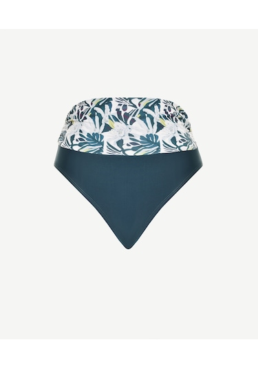 Yargıcı Yüksek Bel Bikini Alt 25ykbw1040b 014 Yeşil