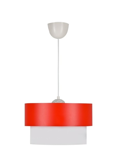 Melon Pasta Kırmızı Beyaz Avize