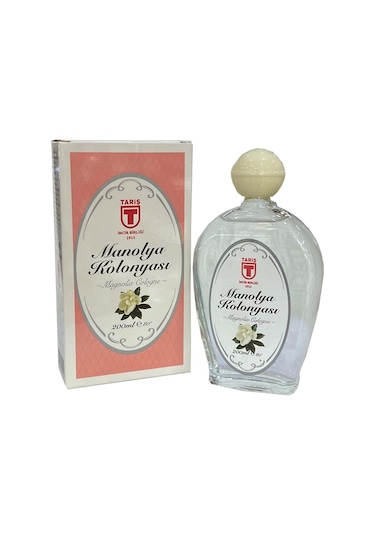 Tariş 80 Derece Manolya Kolonyası Cam Şişe 200 ML