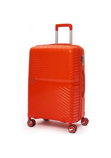 Elatae Exclusive Pro Polipropilen Orta Boy Kırılmaz Valiz Turuncu 5239 Turuncu