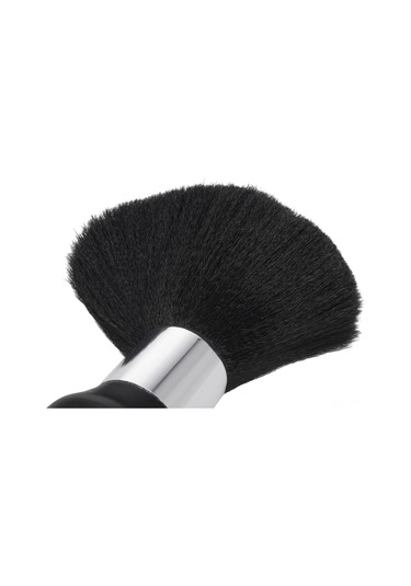 Wezone Plastik Boyun Temizleme Fırçası - Kulak, Boyun, Yüz Ve Omuzlarda Toz Temizliği, Masa Üstü Saç Tozu Temizleyici, Dik Durabilir - Siyah