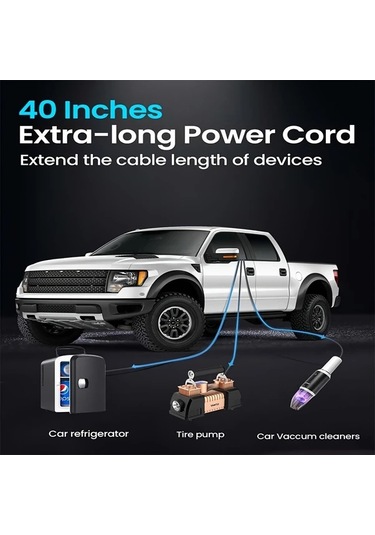 Fochsia Kablolu Siyah Akıllı 3'lü Oto Çakmaklı Usb Şarj Aleti Led Voltaj Göstergeli Araç Şarj Adaptörü