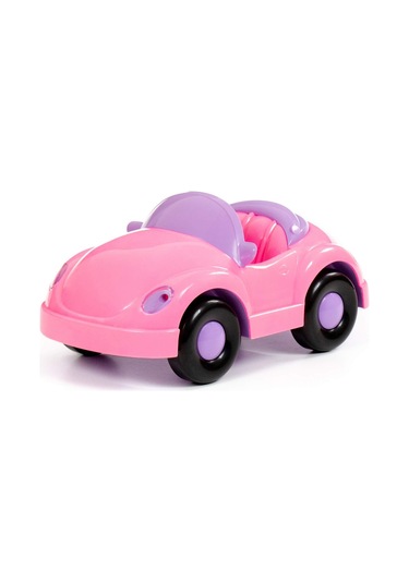 Oyuncak Araba Sevimli Araba Pembe Sürtmeli 25 Cm