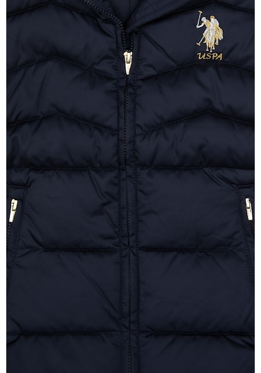 U.s. Polo Assn. Kız Çocuk Lacivert Yelek Dokuma 50313064-vr033 Lacivert