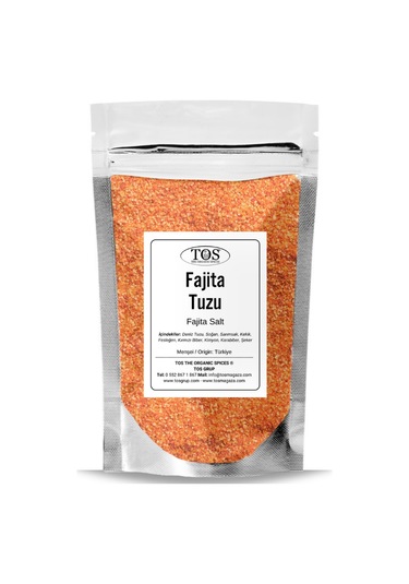 Tos The Organic Spices Fajita Tuzu 2500 G Fajita Salt