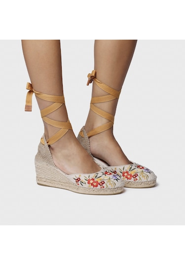 Toni Pons Castell Dalia Kadın Dolgu Topuk Multi Espadril 1tonw2025024 Multi Çok Renkli