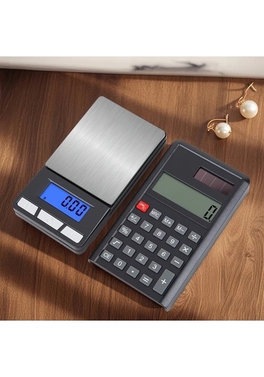 Fastbuy Wangxi Siyah 200g Fodwet Yüksek Hassasiyetli 0.01g Tartı Takı Ölçer Hesap Makinesi Tare Fonksiyonu Siyah