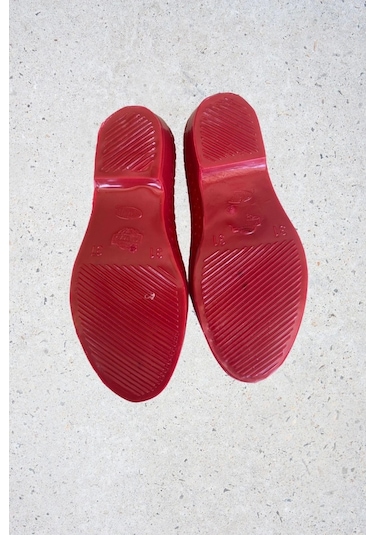 Filet Makosen Bahçe Ve Tarım Kız Çocuk Ayakkabısı 31-35 Kırmızı Kırmızı