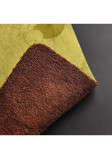 Çok İşlevli Emici Çay Havlusu Bardak Altlığı - Kırmızı