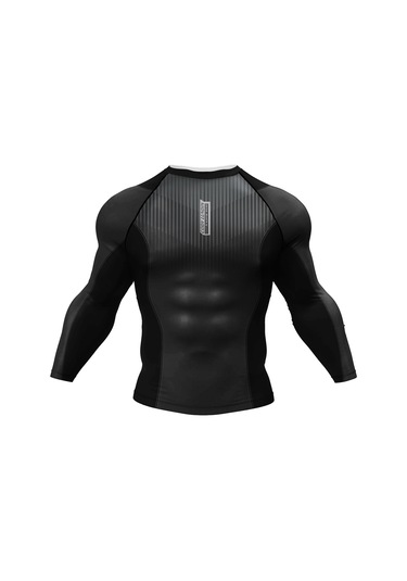 Prosperlink Cody Lundin Sıkı Uzun Kollu Mma Bjj Savaş Tişörtü - Grappling Eğitimi İçin Spor Kıyafetierkek Lavanta