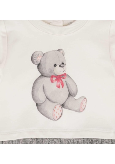 Best Kids Kız Bebek Dokulu Elbise Bb22Kk10023 001