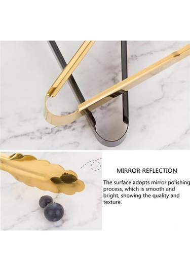 Moveevo 9 İnç Altın Paslanmaz Çelik Anti-kayma Mutfak Makasları 2 Adet - Barbekü, Büfe, Salata, Ekmek, Buz, Kızartma, Fırın Uygun Altın