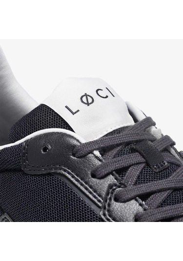 Loci Flo Unisex Siyah Spor Ayakkabı Lc-014 Siyah
