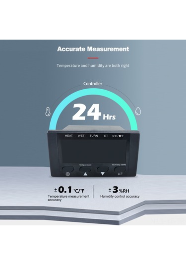 Yifomall Akıllı Sıcaklık Ve Nem Kontrol Cihazı - Hassas Ölçüm, Otomatik Ayarlama, Geniş Kullanım Alanı