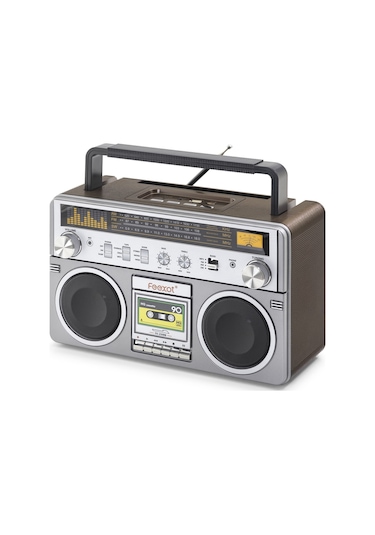 Bluetooth Nostaljik Fm Radyo Usb Tf Aux Taşınabilir Hoparlör Tdrtr