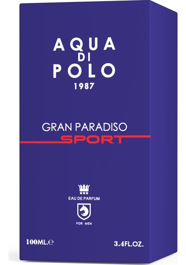 Aqua Di Polo 1987 Gran Paradiso Sport Metal Şişe Erkek Parfüm EDP 100 ML