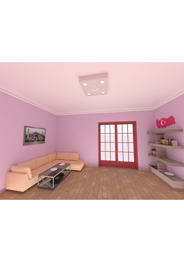 Motifpiyer Spot Led Uyumlu Tavan Göbek 60X60X13 Cm (441411979)