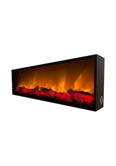 Esha Home Elektrikli Yapay Dekoratif Şömine Bluetooth I 125x30cm