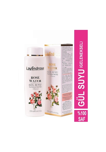 Lavendrose Doğal Gül Suyu 250 ML