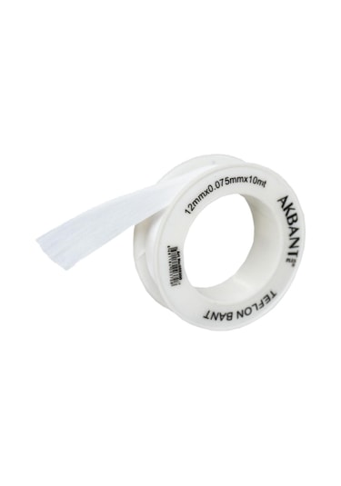 Akbant 505300 Teflon Bant 12mm X 0 075mm X 10mt