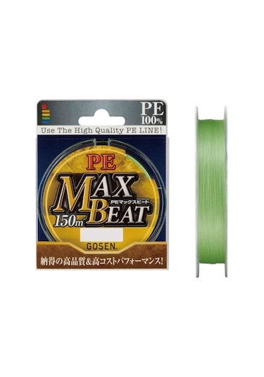 Gosen Max Beat 150 Mt. Pe Örgü Misina # Pe 1,0 / 0,171 Mm