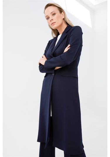 Erkek Ve Şal Yakalı Ceketli Takım Lacivert-lacivert Lacivert