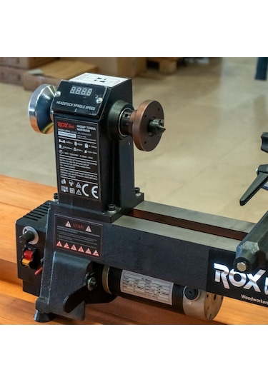 Row Wood 0179 750 W Devir Ayarlı Ahşap Torna Makinesi