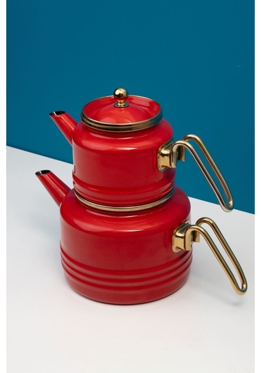 Miss Betty Linea 2.65 L Emaye Çaydanlık