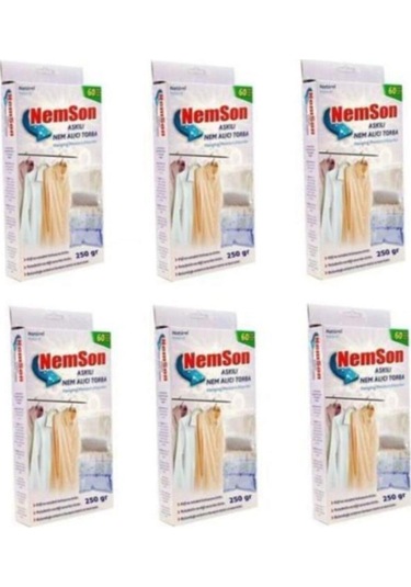 Saban 6 Adet Nemson Nem Alıcı Askılı
