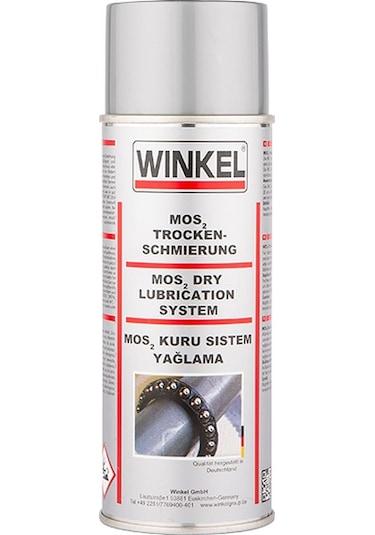 Winkel Mos2 Kuru Sistem Yağlama Sprey 400  ML